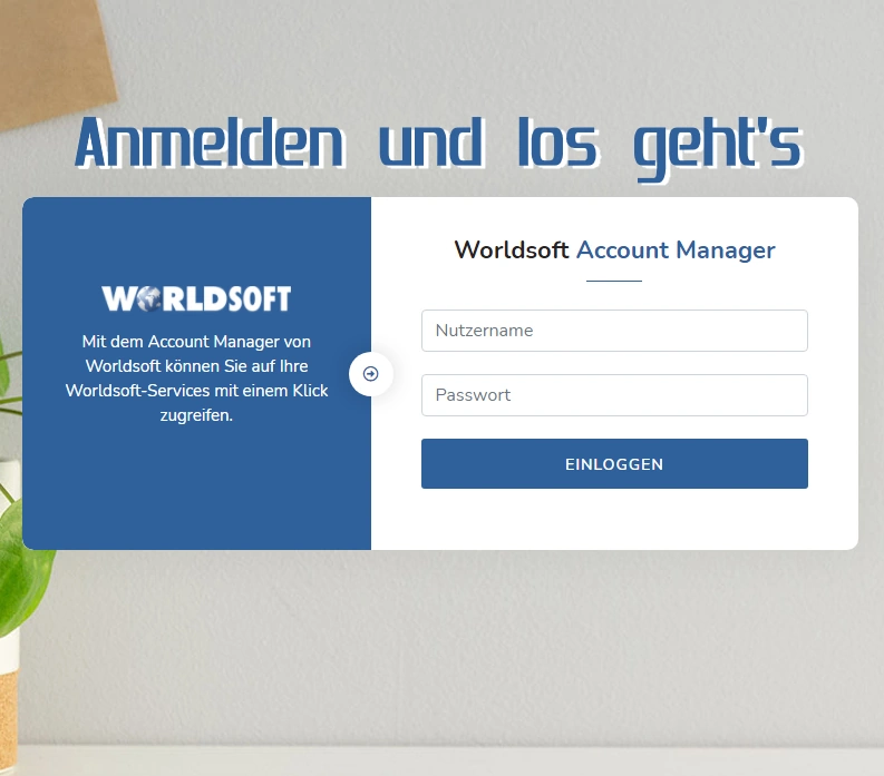 Einloggen und los geht's - Webseite selbst bearbeiten!